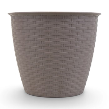 Wholesale Round Rattan Plant Pot 20cm | Wholesale Direct