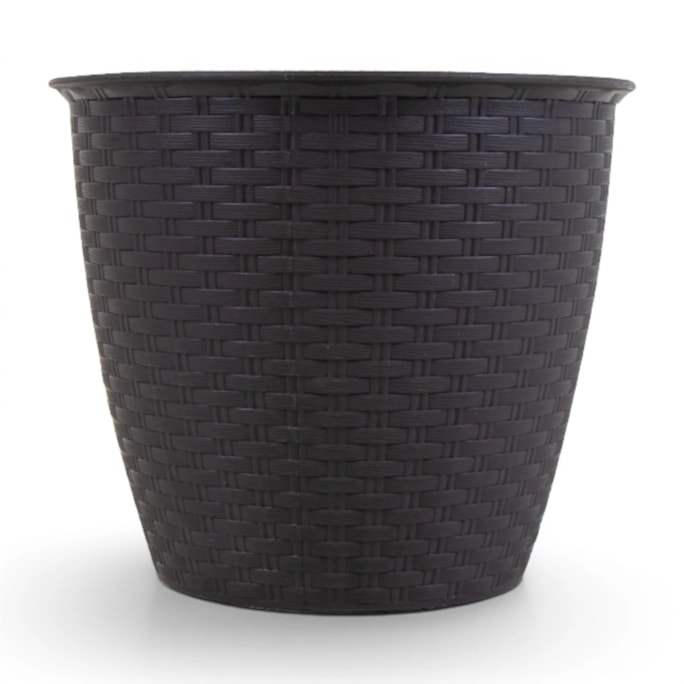 Wholesale Round Rattan Plant Pot 20cm | Wholesale Direct