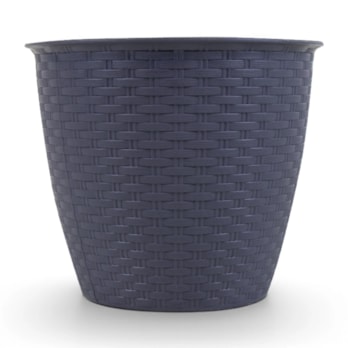Wholesale Round Rattan Plant Pot 20cm | Wholesale Direct