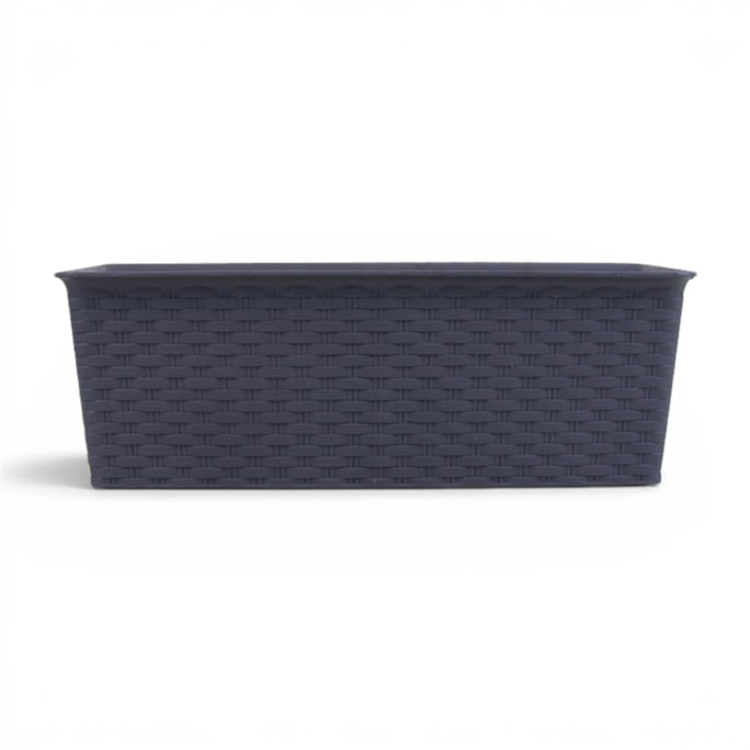 Wholesale Rectangle Rattan Planter 30cm | Wholesale Direct