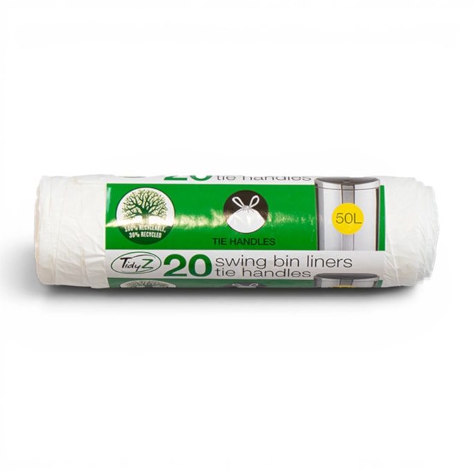 Wholesale Swing Bin Liners 50L T/Hand 20pk | Wholesale Direct