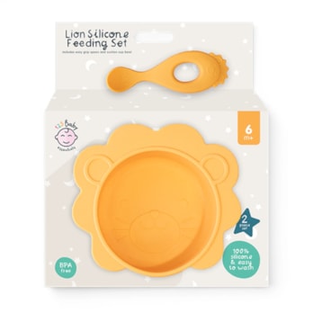 Wholesale Lion Silicone Feeding Set | Wholesale Direct Wholesale Lion Silicone Feeding Set | Wholesale Direct