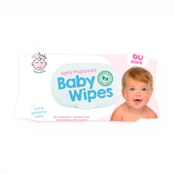 Wholesale Fragranced Baby Wipes 60 Pack Plastic Free In CDU | Wholesale Direct