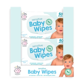 Wholesale Sensitive Baby Wipes 60 Pack Plastic Free In CDU | Wholesale Direct Wholesale Sensitive Baby Wipes 60 Pack Plastic Free In CDU | Wholesale Direct