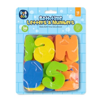 Wholesale Bath Letters and Numbers 36pk | Wholesale Direct