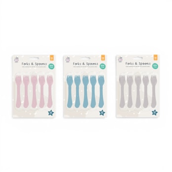 Wholesale Baby Fork and Spoon Set - 10 Pack | Wholesale Direct