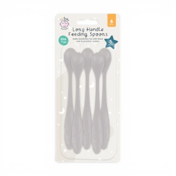 Wholesale Long Handle Feeding Spoon - 5 Pack | Wholesale Direct