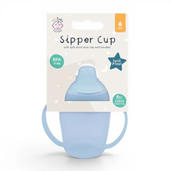 Wholesale Sipper Cup with Handle and Dust Cover 260ml/8oz | Wholesale Direct