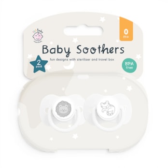 Wholesale Soothers With Steriliser & Travel Box - 2 Pack | Wholesale Direct