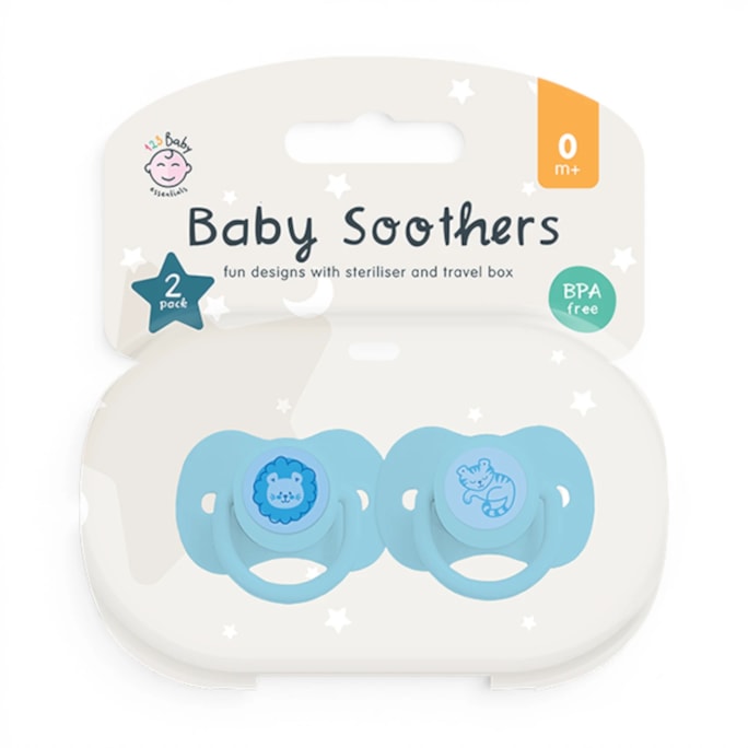 Wholesale Soothers With Steriliser & Travel Box - 2 Pack | Wholesale Direct