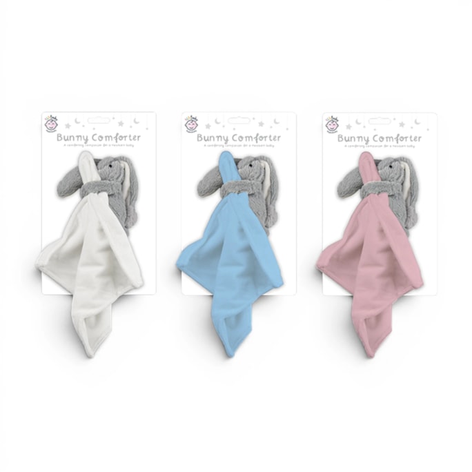 Wholesale Baby Plush Bunny Comforter | Wholesale Direct