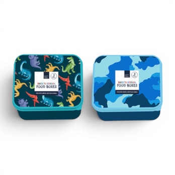 Wholesale Boys Printed Food Boxes 3 Pack | Wholesale Direct