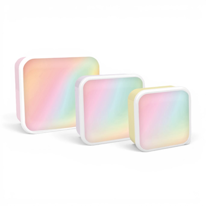 Wholesale Girls Printed Food Boxes 3 Pack | Wholesale Direct