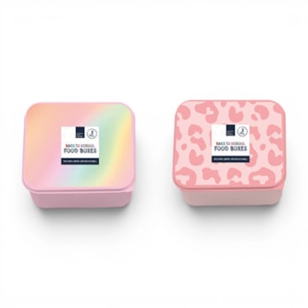 Wholesale Girls Printed Food Boxes 3 Pack | Wholesale Direct Wholesale Girls Printed Food Boxes 3 Pack | Wholesale Direct