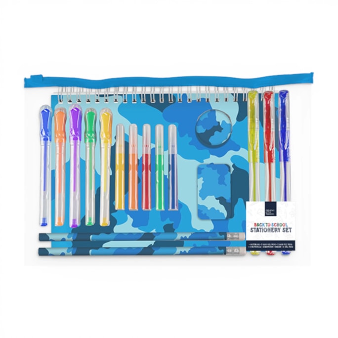 Wholesale Boys Stationery Set 18 Pack | Wholesale Direct