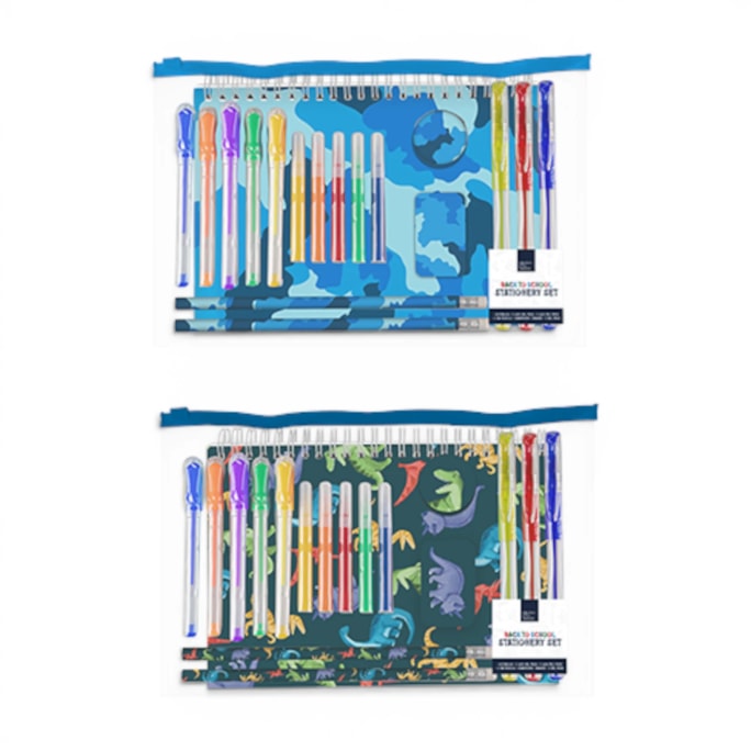 Wholesale Boys Stationery Set 18 Pack | Wholesale Direct