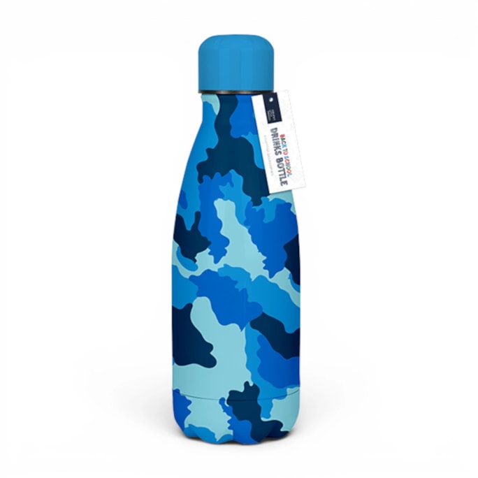 Wholesale Boys Printed Metal Water Bottle 350ml | Wholesale Direct