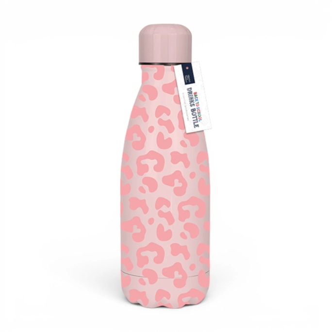 Wholesale Girls Printed Metal Water Bottle 350ml | Wholesale Direct