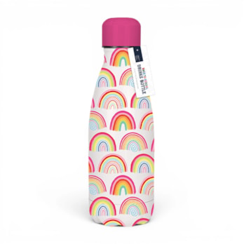 Wholesale Girls Printed Metal Water Bottle 350ml | Wholesale Direct