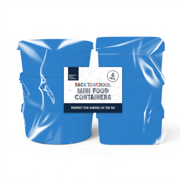 Wholesale Mini Food Containers 6 Pack | Wholesale Direct