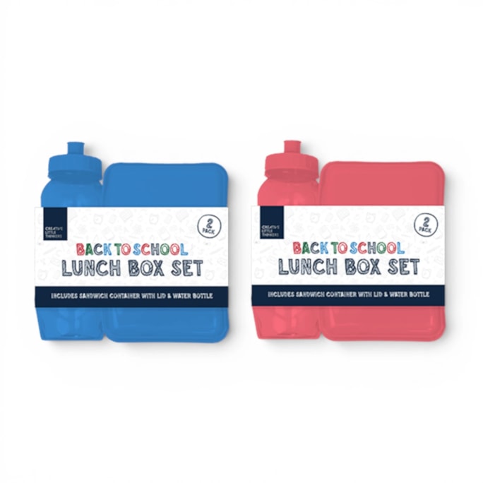 Wholesale Lunch Box Set 2 Piece | Wholesale Direct