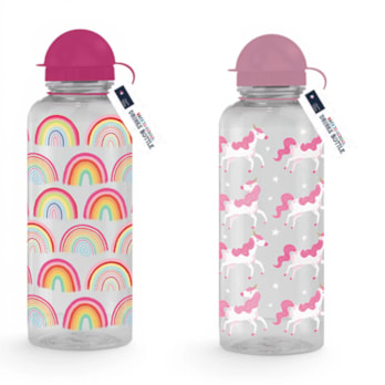 Wholesale Girls Printed Drinks Bottle 600ml | Wholesale Direct