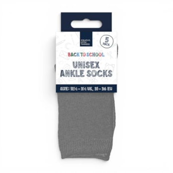 Wholesale Unisex Ankle Socks 5 Pack 4 Assorted Sizes | Wholesale Direct Wholesale Unisex Ankle Socks 5 Pack 4 Assorted Sizes | Wholesale Direct