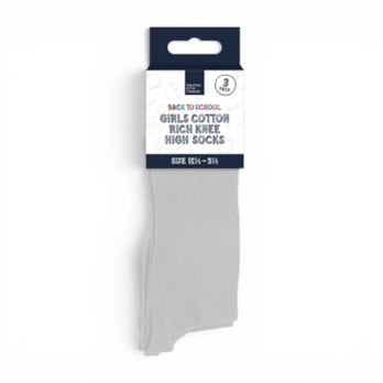 Wholesale Girls Cotton Rich Knee High Socks 3 Pack 4 Assorted sizes | Wholesale Direct Wholesale Girls Cotton Rich Knee High Socks 3 Pack 4 Assorted sizes | Wholesale Direct