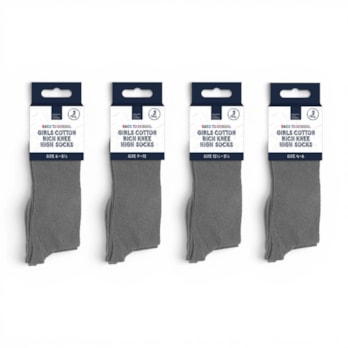 Wholesale Girls Cotton Rich Knee High Socks 3 Pack 4 Assorted sizes | Wholesale Direct Wholesale Girls Cotton Rich Knee High Socks 3 Pack 4 Assorted sizes | Wholesale Direct