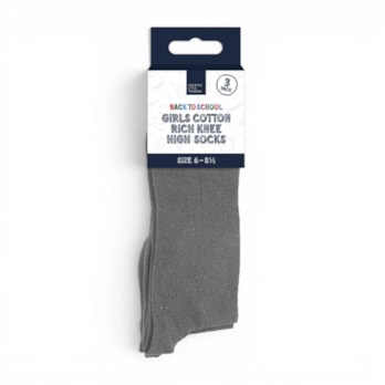 Wholesale Girls Cotton Rich Knee High Socks 3 Pack 4 Assorted sizes | Wholesale Direct Wholesale Girls Cotton Rich Knee High Socks 3 Pack 4 Assorted sizes | Wholesale Direct
