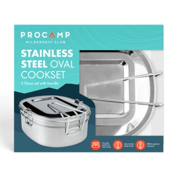 Wholesale Stainless Steel Oval Cookset | Wholesale Direct Wholesale Stainless Steel Oval Cookset | Wholesale Direct