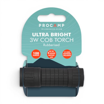 Wholesale 3W COB Ultra Bright Torch with Clip Strip | Wholesale Direct