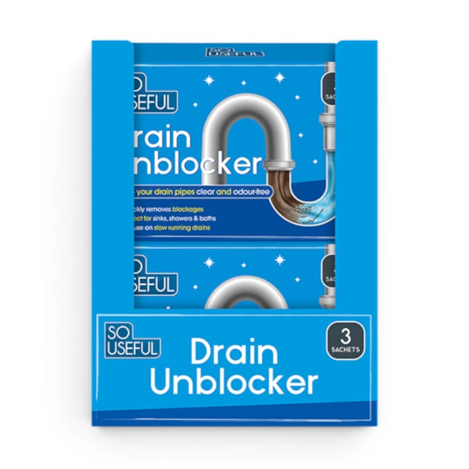 Wholesale Drain Unblocker 3pk CDU | Wholesale Direct Wholesale Drain Unblocker 3pk CDU | Wholesale Direct