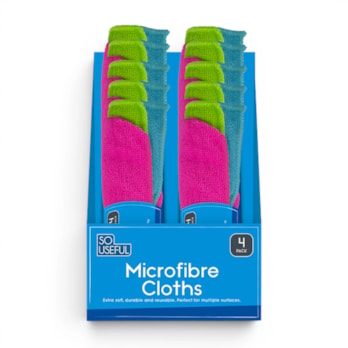 Wholesale Microfibre Cloths 3pk CDU | Wholesale Direct Wholesale Microfibre Cloths 3pk CDU | Wholesale Direct