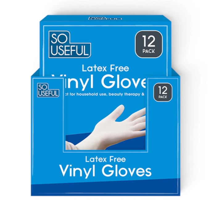 Wholesale Vinyl Gloves 12pk CDU | Wholesale Direct