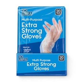 Wholesale Multi Purpose Extra Strong Gloves 20pk CDU | Wholesale Direct