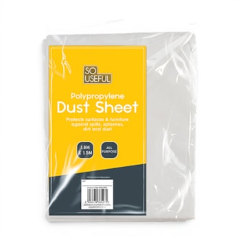 Wholesale Dust Sheet 1.8m x 1.5m CDU | Wholesale Direct