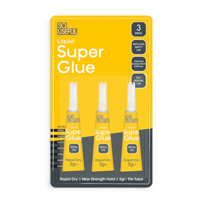 Wholesale Super Glue 3G 3pk CDU | Wholesale Direct Wholesale Super Glue 3G 3pk CDU | Wholesale Direct
