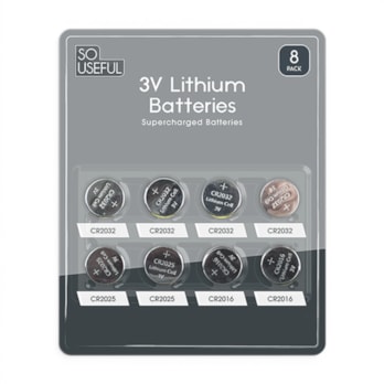 Wholesale 3V Lithium Batteries 8pk CDU | Wholesale Direct