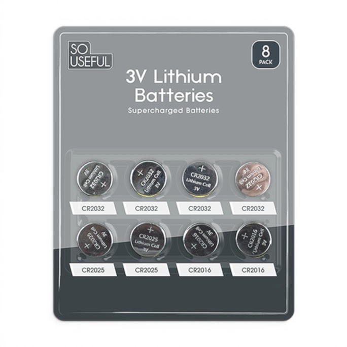 Wholesale 3V Lithium Batteries 8pk CDU | Wholesale Direct