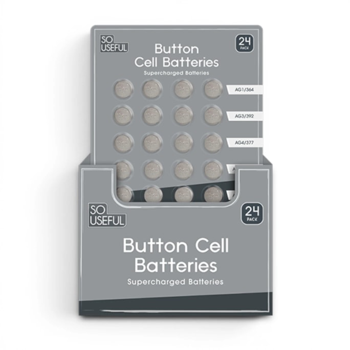 Wholesale Button Cell Batteries 24pk CDU | Wholesale Direct Wholesale Button Cell Batteries 24pk CDU | Wholesale Direct