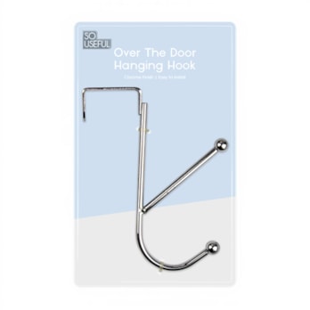 Wholesale Over The Door Chrome Hook CDU | Wholesale Direct