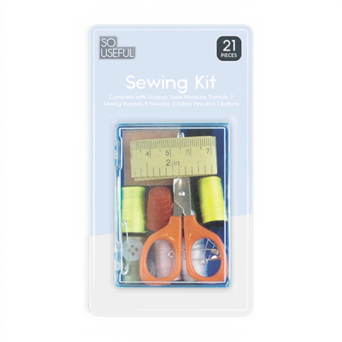Wholesale Sewing Kit 21 Piece CDU | Wholesale Direct Wholesale Sewing Kit 21 Piece CDU | Wholesale Direct