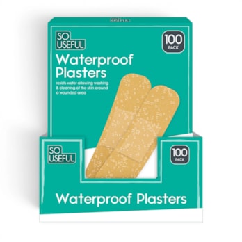 Wholesale Waterproof Plasters 100pk CDU | Wholesale Direct