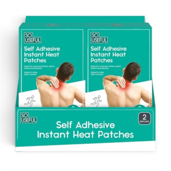 Wholesale Self Adhesive Instant Heat Pads 2pk CDU | Wholesale Direct