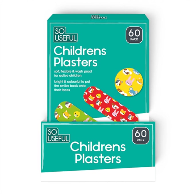 Wholesale Children's Plasters 60pk CDU | Wholesale Direct