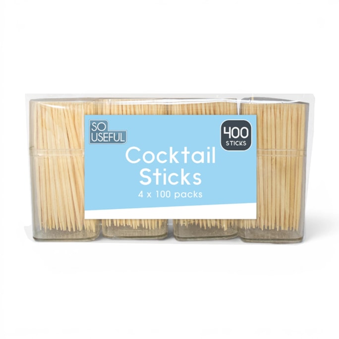 Wholesale Cocktail Sticks 400pk CDU | Wholesale Direct Wholesale Cocktail Sticks 400pk CDU | Wholesale Direct