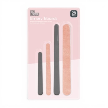 Wholesale Smooth Finish Emery Board 28pk CDU | Wholesale Direct