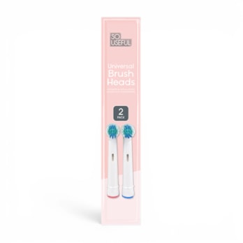 Wholesale Universal Brush Heads 2pk CDU | Wholesale Direct