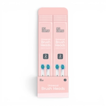 Wholesale Universal Brush Heads 2pk CDU | Wholesale Direct Wholesale Universal Brush Heads 2pk CDU | Wholesale Direct